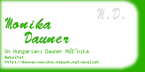 monika dauner business card